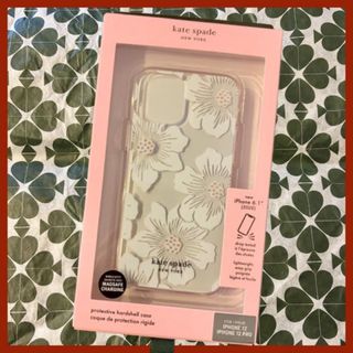 kate spade new york - kate spade iPhone12/12Proケース フローラル 花柄