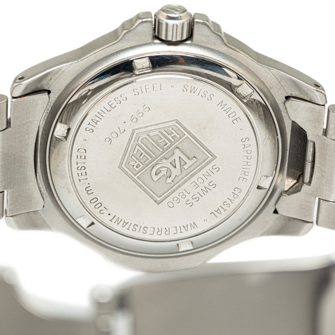 TAG Heuer(タグホイヤー)のタグホイヤー プロフェッショナル200m 腕時計 999.706 クオーツ グレー文字盤 ステンレススチール メンズ TAG HEUER 【214-48917】 メンズの時計(腕時計(アナログ))の商品写真