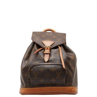 ルイヴィトン(LOUIS VUITTON)のルイ ヴィトン モノグラム モンスリPM リュック バックパック M51137 PVC レディース LOUIS VUITTON 【1-0149005】(リュック/バックパック)