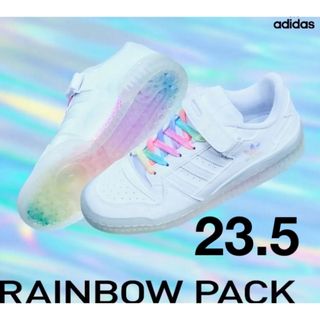 アディダス(adidas)のadidas限定品 フォーラム ロー エビ中 コラボ RAINBOWPACK (スニーカー)