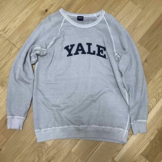 good on YALE  ラグランスウェットシャツ 日本製 ﾄﾚｰﾅｰ(スウェット)