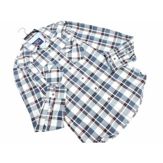 アメリカンイーグル(American Eagle)のAMERICAN EAGLE アメリカンイーグル チェック シャツ sizeS/白ｘ黒x赤 ■◇ メンズ(シャツ)