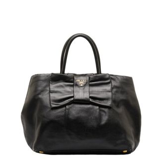 プラダ(PRADA)のプラダ リボン ハンドバッグ トートバッグ BN1601 レザー レディース PRADA 【1-0149396】(ハンドバッグ)