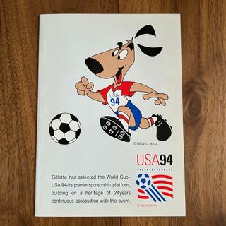 1994年　アメリカW杯　ストライカー　ノート　文房具　グッズ　年代物(その他)