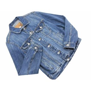 AMERICAN EAGLE アメリカンイーグル Gジャン デニム ジャケット sizeM/濃紺 ■◇ メンズ