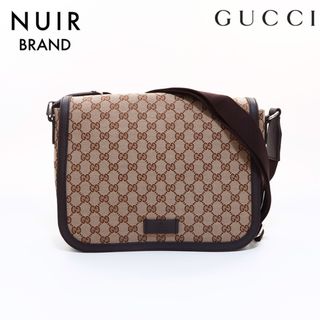 グッチ(Gucci)のグッチ GUCCI GG キャンバス メッセンジャー ショルダーバッグ(ショルダーバッグ)