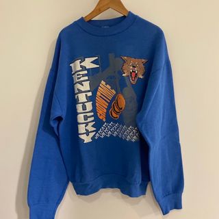 フルーツオブザルーム(FRUIT OF THE LOOM)の古着　90s vintage ヴィンテージ　ロゴスウェット(スウェット)