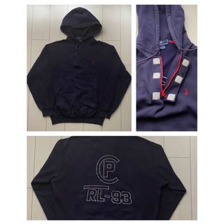 90s POLO ラルフローレン cp rl-93 スウェット パーカー XL