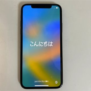 アイフォーン(iPhone)のiPhone X Space Gray 64 GB UQ mobile(スマートフォン本体)