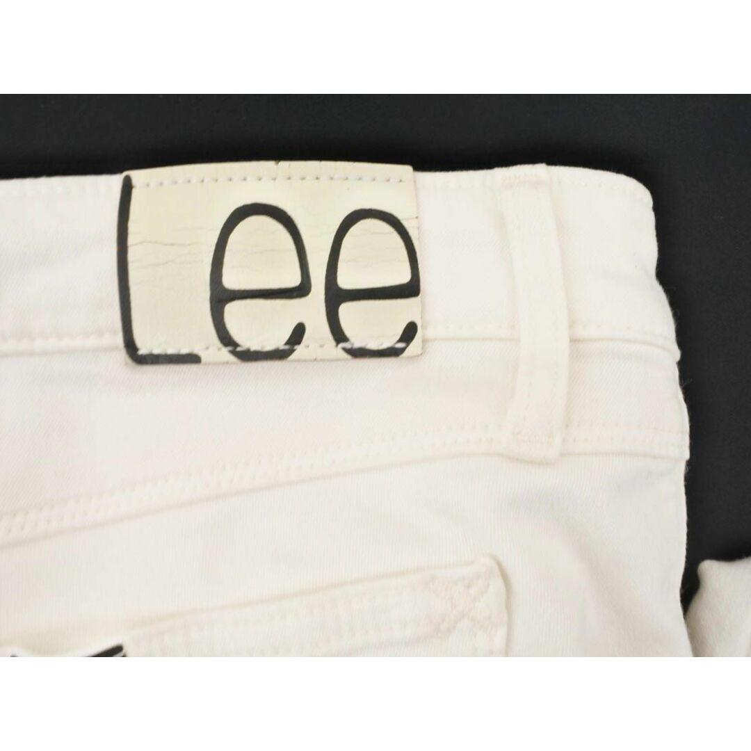 Lee(リー)のLee リー ストレッチ スキニー パンツ sizeS/オフホワイト  ■■ レディース レディースのパンツ(スキニーパンツ)の商品写真