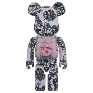 BE@RBRICK FLOR@ PINK ROSE 1000％(フィギュア)