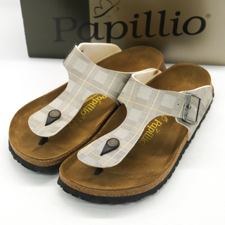 パピリオ サンダル トングサンダル コンフォート BIRKENSTOCK ブランド 靴 シューズ  メンズ 26.5サイズ グレー Papillio(サンダル)