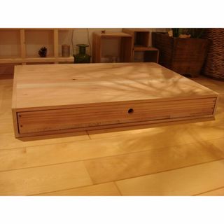 soba0711様専用★送料無料★A2丸穴1段小引き出し(家具)