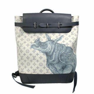 ルイヴィトン(LOUIS VUITTON)の美品 2017年春夏メンズショー ルイヴィトン バッグ M54125 モノグラム・サバンナ スティーマー バックパック T-YJL05989(バッグパック/リュック)