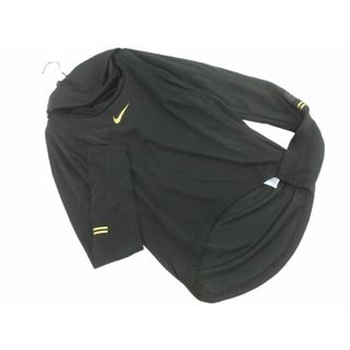 ナイキ(NIKE)のNIKE ナイキ ボリュームネック 指穴 トレーニングウェア カットソー sizeXS/黒 ■◇ レディース(カットソー(長袖/七分))