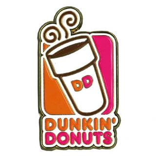 Dunkin' Donuts ダンキンドーナツ PINS ピンバッジ 新品 D(バッジ/ピンバッジ)