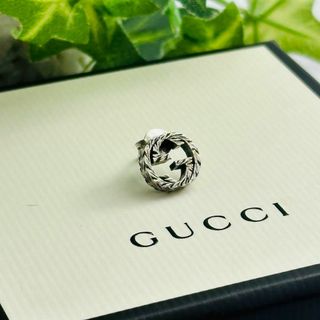 グッチ(Gucci)のGUCCI グッチ　ピアス　片耳　インターロッキング　GG ロゴ　アラベスク(ピアス)