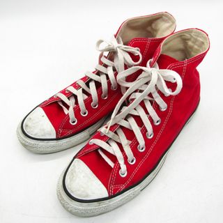 コンバース(CONVERSE)のコンバース スニーカー ハイカット オールスター 1702 シューズ 靴 赤 メンズ 26.5サイズ レッド CONVERSE(スニーカー)