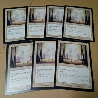 マジックザギャザリング(マジック：ザ・ギャザリング)のMTG 天使の壁 7枚セット(シングルカード)