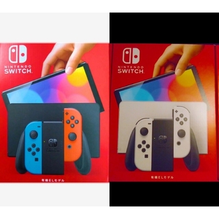 ニンテンドースイッチ(Nintendo Switch)のNintendo Switch 有機ELモデル 2台セット(家庭用ゲーム機本体)