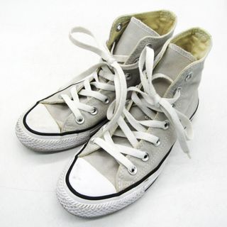 コンバース(CONVERSE)のコンバース スニーカー ハイカット オールスター シューズ 靴 レディース 22サイズ グレー CONVERSE(スニーカー)