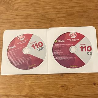 ズンバ(Zumba)のZIN110 CD &DVDセット(その他)