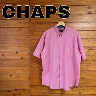 チャップス(CHAPS)のチャップス　半袖　シャツ　チェック(シャツ)