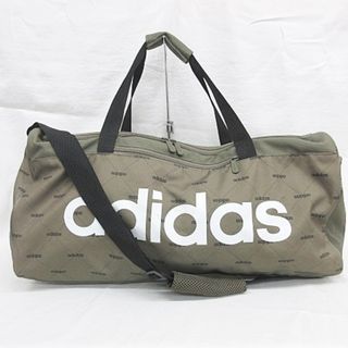 アディダス(adidas)のアディダス スポーツ ゴルフ ボストンバッグ ダッフルバッグ ロゴ 緑 カーキ(その他)