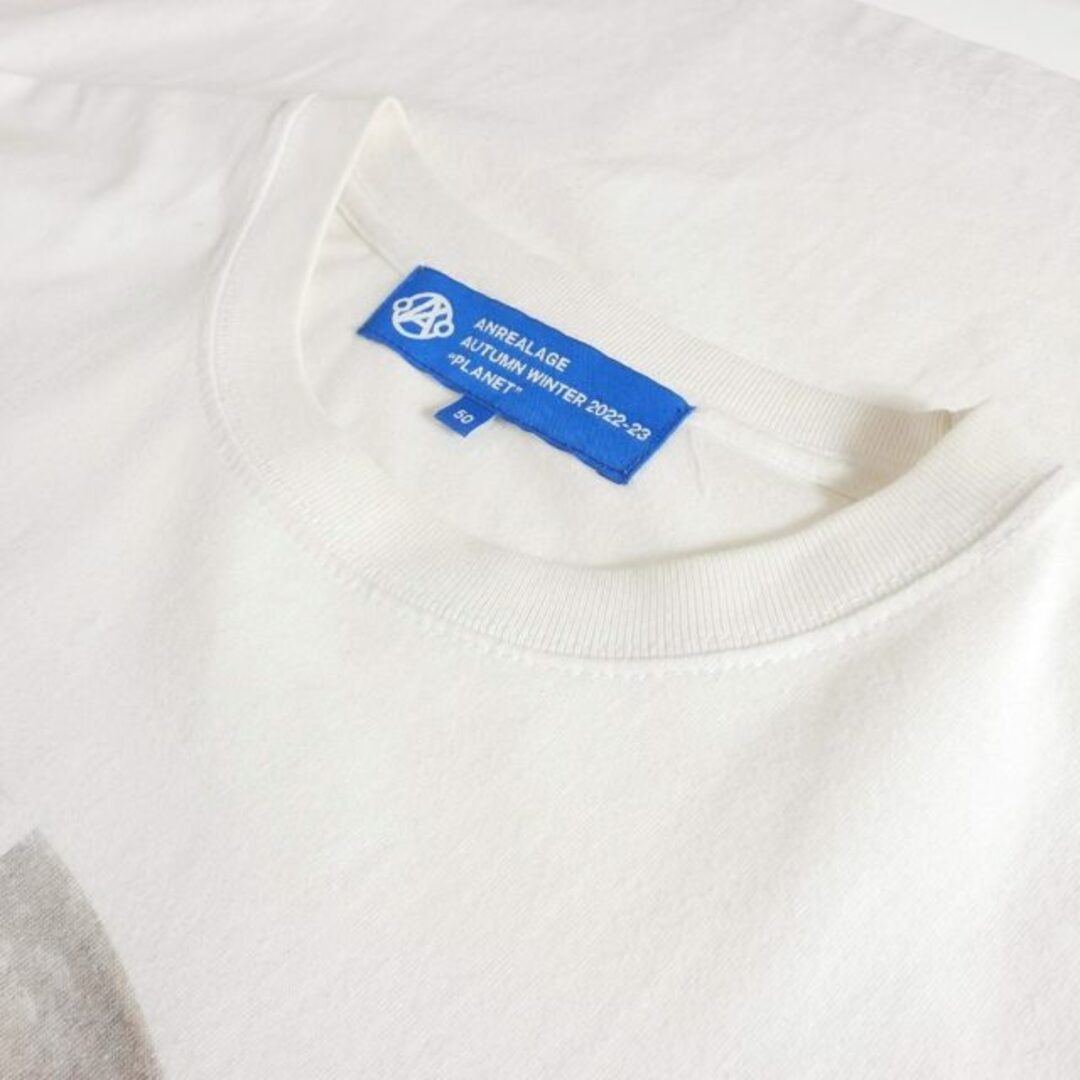ANREALAGE(アンリアレイジ)のアンリアレイジ ANREALAGE 22AW PLANET プリントTシャツ メンズのトップス(Tシャツ/カットソー(半袖/袖なし))の商品写真
