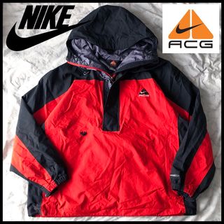 ナイキ(NIKE)の★美品 NIKE ACG ナイキ アノラックパーカー ナイロン テック 90s〜(ナイロンジャケット)