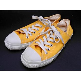 コンバース(CONVERSE)のCONVERSE コンバース 1CL462 ALL STAR LINEN LP BB OX オールスター リネン 2WAY バブーシュ ローカット スニーカー size23.5cm/黄  ■◇ レディース(スニーカー)