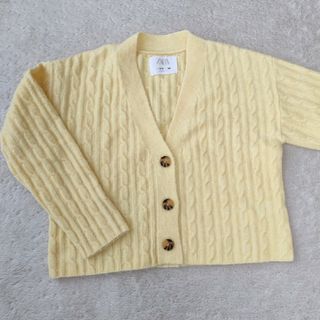 ザラキッズ(ZARA KIDS)のZARA　キッズ　ニットカーディガン(ニット)