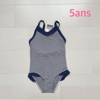 プチバトー(PETIT BATEAU)のプチバトー　ワンピース水着　5ans (水着)