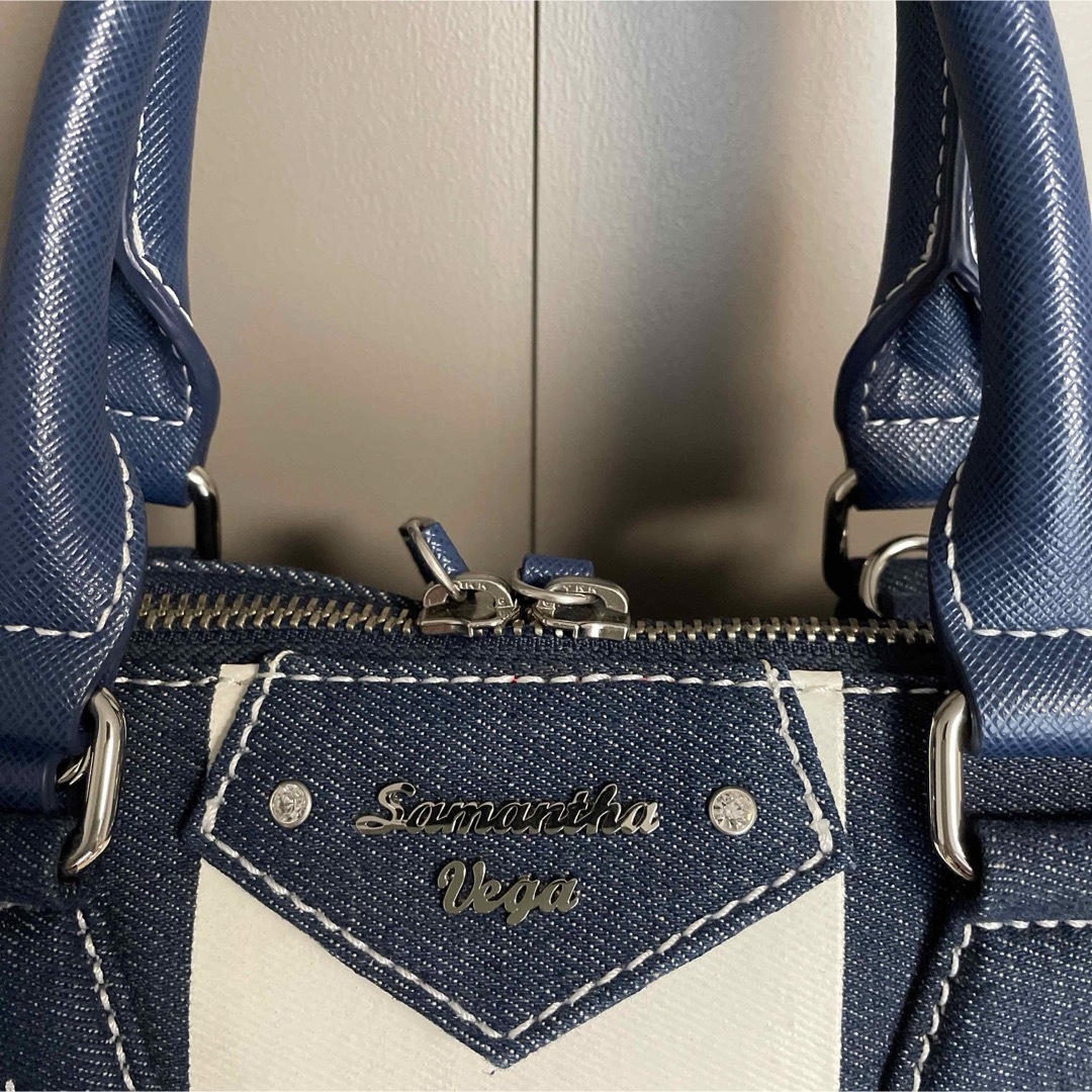 Samantha Vega(サマンサベガ)の美品　サマンサベガ　デニム　レディアゼル レディースのバッグ(ハンドバッグ)の商品写真