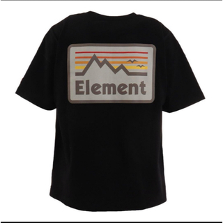 送料無料 新品 ELEMENT スーパーワイドシルエット Tシャツ XL BLK