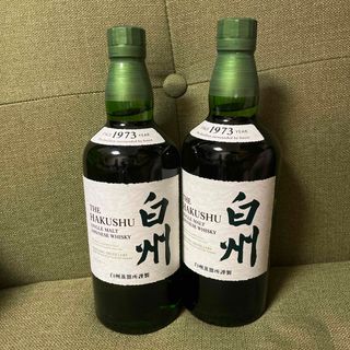 サントリー(サントリー)の2本セット　白州　サントリー シングルモルト　７００ｍｌ　山崎(ウイスキー)