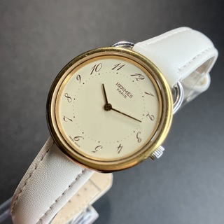 Hermes - 【良品 可動品】 エルメス 腕時計 アルソー ゴールドコンビ クリッパー 正規品