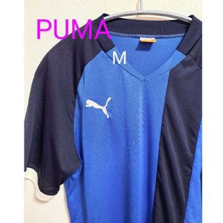 プーマ(PUMA)のPUMA 半袖 ロゴ 柄 サッカー(Tシャツ/カットソー(半袖/袖なし))