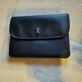 ロベルタ　Roberta　ポシェット　ショルダーバッグ　レザー　皮　ネイビー