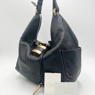 クロエ(Chloe)の未使用に近い✨ クロエ　ショルダーバッグ ホーボー パディントン　黒 カード付き(ショルダーバッグ)