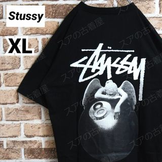 ステューシー(STUSSY)の《ステューシー》正規・新品タグ　8ボール&天使　黒　XL　Tシャツ(Tシャツ/カットソー(半袖/袖なし))