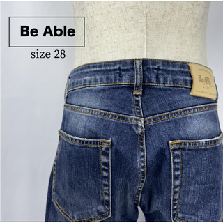 ビーエイブル(BE ABLE)のBe Able ビーエーブル イタリアブランド デニム パンツ サイズ２８(デニム/ジーンズ)