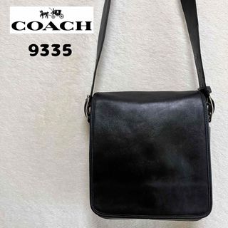 コーチ(COACH)の✨美品 COACH メッセンジャーバッグ オールレザー サコッシュ フラップ(ショルダーバッグ)