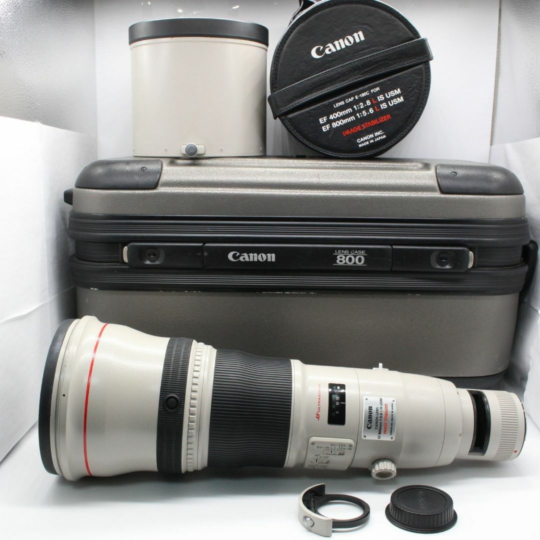 Canon(キヤノン)の★極上品★Canon EF 800ｍｍ F5.6 L IS USM  スマホ/家電/カメラのカメラ(レンズ(単焦点))の商品写真