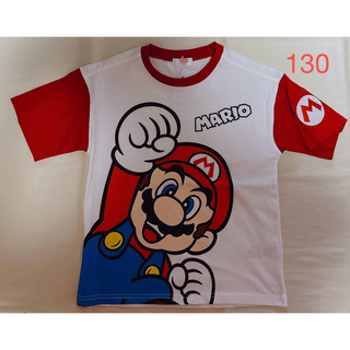 マリオ　半袖　Tシャツ　130(Tシャツ/カットソー)