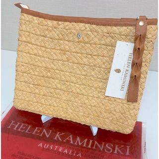 HELEN KAMINSKI - 【新品未使用】HELEN KAMINSKI ラフィア かごバック クラッチバッグ