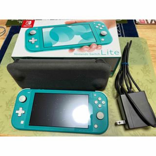 任天堂 - Nintendo Switch  Lite ターコイズ　カバーおまけします