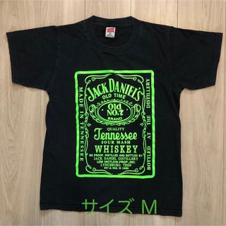 ジャックダニエルTシャツ　Ｍ(Tシャツ/カットソー(半袖/袖なし))