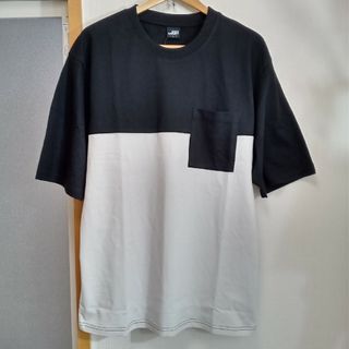 ゼログラビティ(Zero Gravity)の新品　ZERO GRAVITY　メンズ　切替半袖　Tシャツ　L(Tシャツ/カットソー(半袖/袖なし))