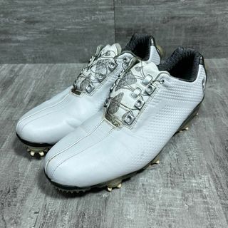 FootJoy - フットジョイ FJ DNA ダイヤル式 BOA 白 紺 27cm ②